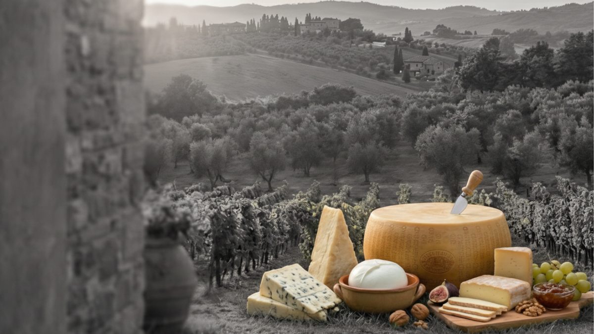 Bella Lodi Riserva Bianca black-rind buffalo-milk cheese wheel received by a US distributor